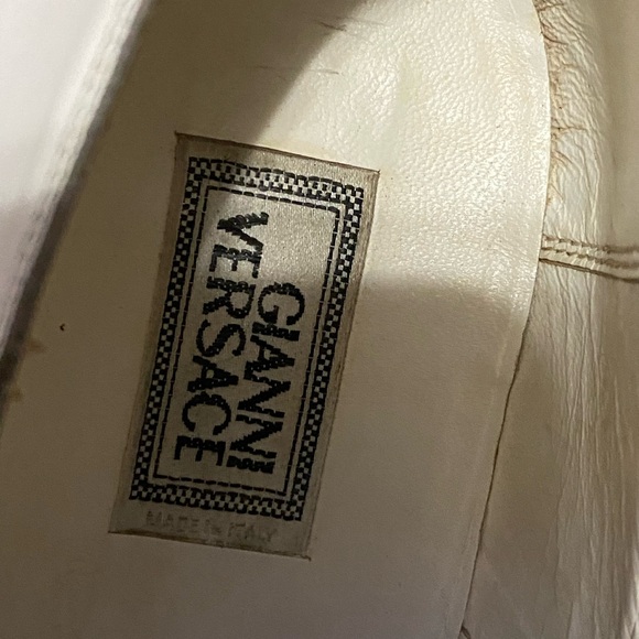 Versace leather Oxford/brogues shoes size Men 6 - Picture 3 of 4